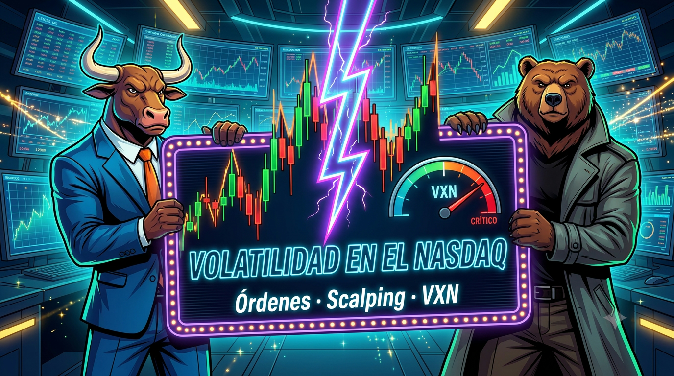Volatilidad en el Nasdaq: cómo afecta a tus órdenes y al scalping